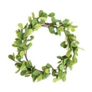 Studio McGee Felt Mistletoe Wreath